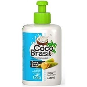 Creme Pentear Coco Brasil 300mL Coco E Bambu