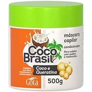 Mas Coco Brasil 500G Coco E Queratina