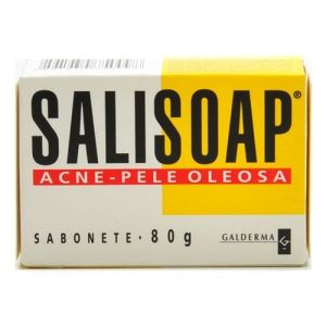Salisoap Sabonete 80G Acne Pele Óleosa