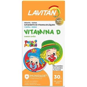 Lavitan Vitamina D Infant 30mL Sabor Limão