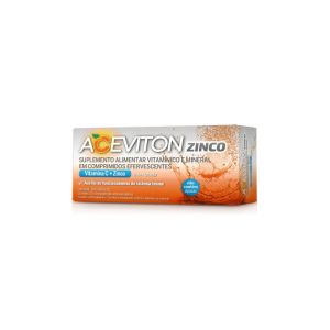 Aceviton Zinco 1G+10mg com 10 Comprimidos Eferv