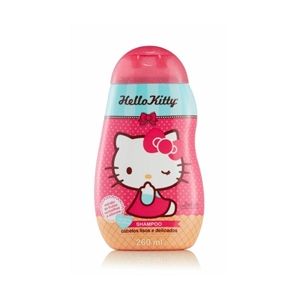 Shampoo Infantil Hello Kitty 260mL Cab.Lis.E Delic