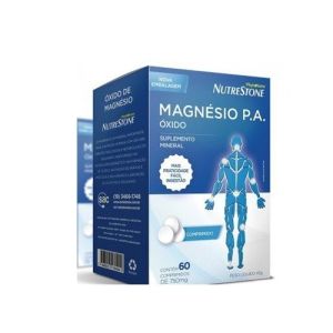 Magnesio P.A 750Mg Nutrestone Com 60 Comprimidos
