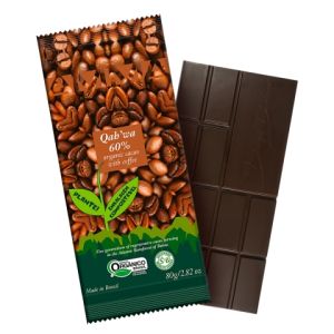 Chocolate Orgânico Anima 80G Qahwa 60%