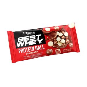 Best Whey Protein Ball (50G) - Sabor Duo - Choco Branco/Choco Ao Leite, Atlhetica Nutrition