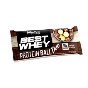 Best Whey Protein Ball (50G) - Sabor Duo - Choco Branco/Choco Ao Leite, Atlhetica Nutrition