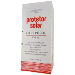 Protetor Solar Facial Skinscience Derma Oil Control Fps30, 60G