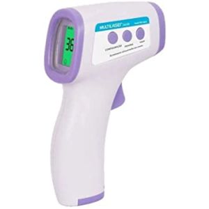 Termometro Metro Digital Infravermelho de Testa Adulto e Infantil Hc260 Multilaser Branco com Anvisa"