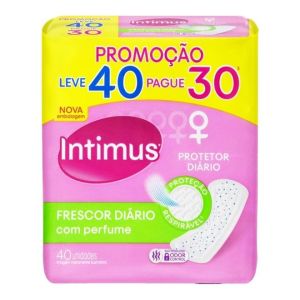 Protetor Diário Intimus Days com Perfume sem Abas Leve 40 Pague 35