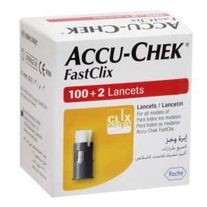Accu-Chek Fastclix com 102 Lancetas