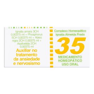 Complexo Homeopático Almeida Prado Nº 35 Caixa com 60 Comprimidos