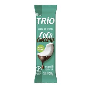 Barra de Cereal Trio Deli Coco com Chocolate 20G 1 Unidade