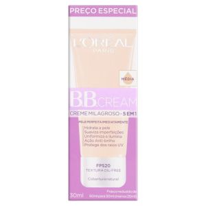 Bb Cream L Oréal Paris Dermo Expertise Base Média Fps 20 30mL