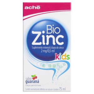 Suplemento Alimentar Infantil Biozinc Kids 2mg0,5mL Solução com 75mL