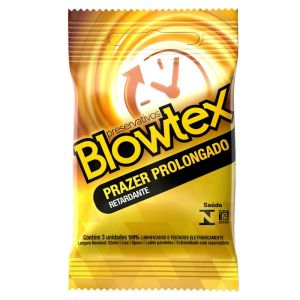 Blowtex Preservativo com Efeito Retardante com 3 Unidades