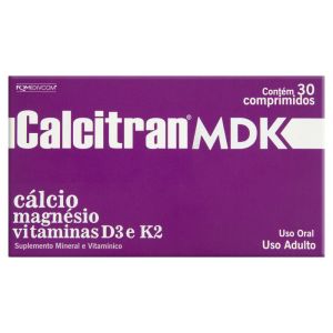 Calcitran Mdk Caixa com 30 Comprimidos