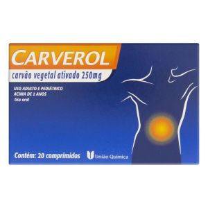 Carverol 250mg Caixa com 20 Comprimidos