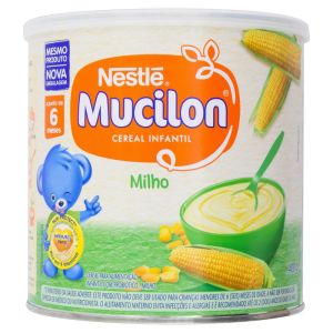 Cereal Infantil Mucilon Lata Milho 400G