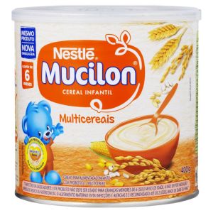 Cereal Infantil Mucilon Lata Multicereais 400G