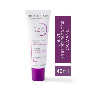 Creme Hidratante Multirreparador Calmante Bioderma Cicabio Crème com 40mL