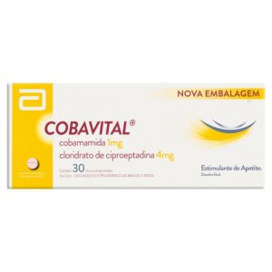Cobavital 1mg + 4mg Caixa Contendo 30 Microcomprimidos