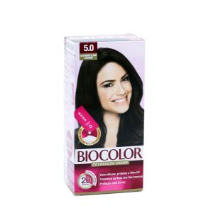 Coloração Biocolor Creme Mini Kit 5.0 Castanho Claro Luxuoso