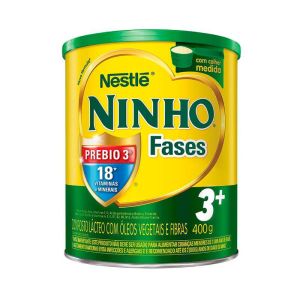 Composto Lacteo Nestle Ninho Fases 3+ Lata 400G