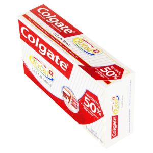Creme Dental Colgate Total 12 Clean Mint 90G + 50% de Desconto Na 2ª Unidade