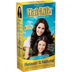Creme Alisante Hairlife Relaxin & Natural 180G