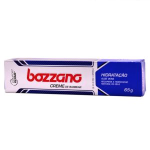 Creme de Barbear Bozzano Hidratação 65G Bozzano Cinza
