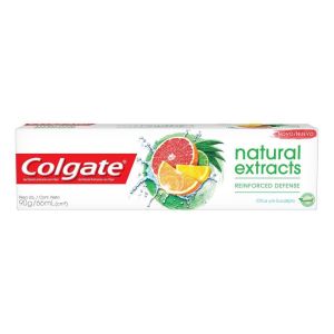 Creme Dental Colgate Natural Extracts Reinforced Defense 90G