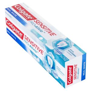Creme Dental Colgate Sensitive Pró-Alívio Real White 110G