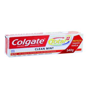 Creme Dental Colgate Total 12 Clean Mint 140G