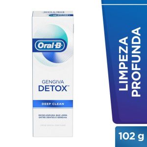 Creme Dental Gengiva Detox Deep Clean Oral B 102G