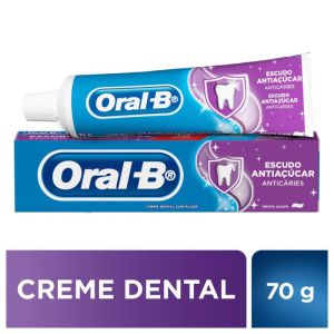 Creme Dental Oral-B 70G Escudo Anti Acucar