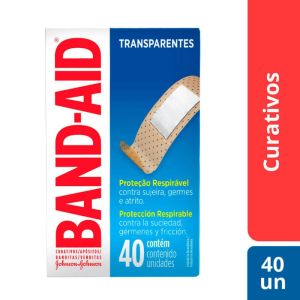 Curativos Adesivos Regular Band-Aid 40 Unidades
