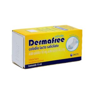 Dermafree 165mg/mL + 145,2mg/mL Frasco com 15mL de Solução de Uso Dermatológico