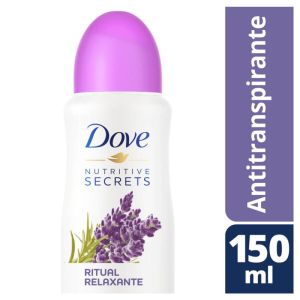 Desodorante Antitranspirante Aerosol Dove Nutritive Secrets Lavanda e Flores Brancas