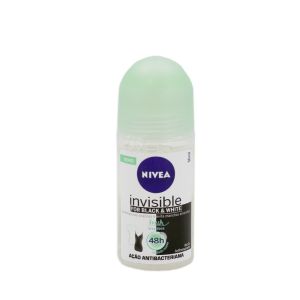 Desodorante Feminino Nivea Invisible For Black & White Fresh Roll-On 50mL