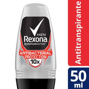 Desodorante Masculino Rexona Motionsense Antibacterial Protection Roll-On 50mL