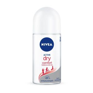Desodorante Feminino Nivea Dry Comfort Roll-On 50mL