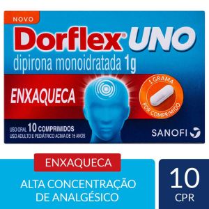 Dorflex Uno Enxaqueca 1G com 10 Comprimidos
