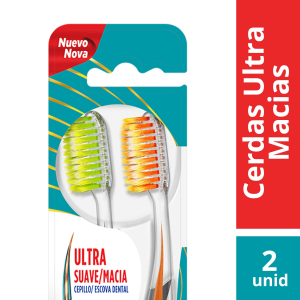 Escova Dental Colgate Slim Soft Ultra Macia 2 Unidades
