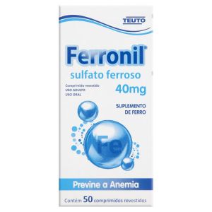Ferronil 40mg Caixa com 50 Comprimidos Revestidos