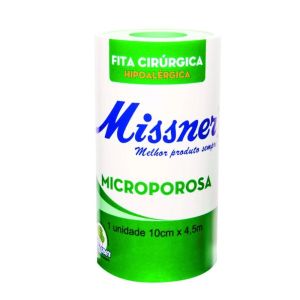Fita Cirúrgica Missner Microporosa Flexível 10Cm X 4,5M