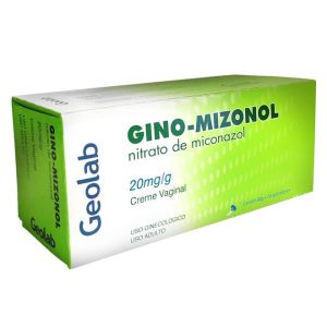Gino-Mizonol 20mg Caixa com 1 Bisnaga com 80G de Creme de Uso Ginecológico + 14 Aplicadores