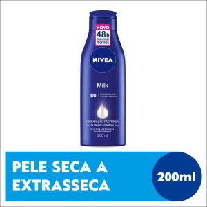 Hidratante Nivea Milk para Pele Extra Seca 200mL