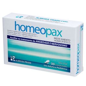 Homeopax Caixa com 30 Comprimidos
