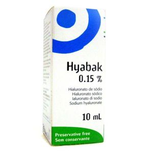 Hyabak Solução Oftalmica Frasco com 10mL