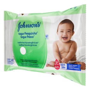 Johnsons Baby Toalhas Umedecidas Toque Fresquinho 48 Unidades